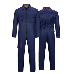 Pantalones de Trabajo de Seguridad Transpirables Ignífugos de Poliéster Uniformes de Trabajo de Manga Larga con Talla Personalizada para Hombre - Product Image 3