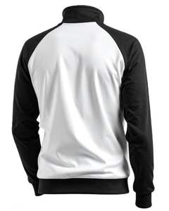 <b>Mens</b> <b>fleece</b> <b>quarter</b> <b>zip</b> sweatshirt warm pullover long sleeve casual winter top soft cotton blend mid layer comfy everyday wear - Product Image 2