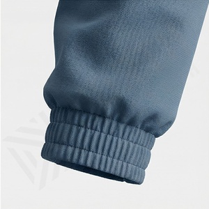 Ensemble de survêtement en nylon uni léger et uni, personnalisé, surdimensionné, avec fermeture éclair intégrale, pour hommes, vêtements de sport athlétique, vêtements de sport pour la salle de sport - Product Image 6