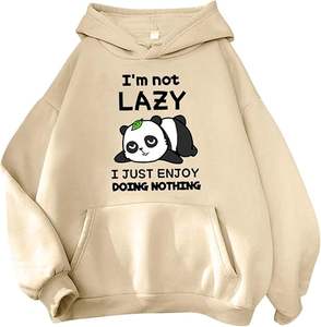 Sudaderas con Capucha Gráficas para Mujer, Sudadera Linda con Estampado, Sudaderas con Capucha Acolchadas con Estampado Gráfico, Sudadera de Manga Larga, Sudadera con Capucha Extra Grande Linda 2024 - Product Image 1