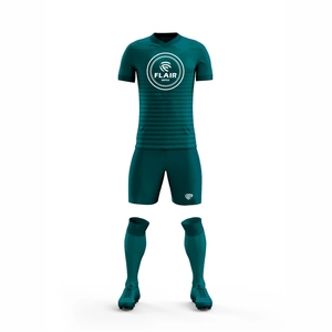 100% Polyester Best Quality Custom Design Soccer Jersey Uniform Sets Breathable Comfort Lightweight Quick Dry Automated Cutting - Product Image 5
