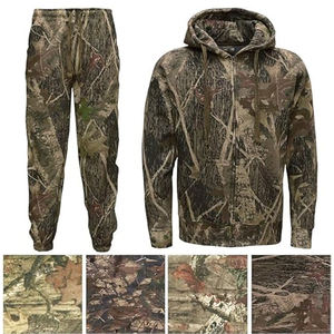 Producto personalizado de alta calidad con estampado de logotipo personalizado para hombre, chaqueta y pantalón, chándal de camuflaje Realtree - Product Image 6