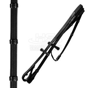 บังเหียนม้าหนังที่มีหัวเป็นรูปบังเหียนม้าโค้งเล็กน้อย - Product Image 5