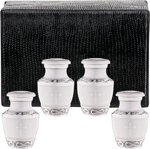 New Design Top Quality 100% Aluminum Material Made Keepsake Memorial <b>Ashes</b> <b>Urn</b> From Indian Seller - Product Image 1