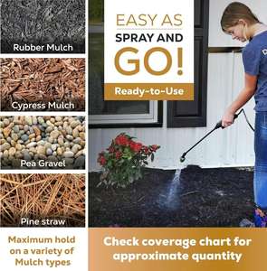 Colle liquide pour roche, colle de jardin, agent fixateur de sable, utilisé pour réparer les nids-de-poule sur les sols en ciment ou les routes sablonneuses, peut être mélangé à de l'eau - Product Image 4