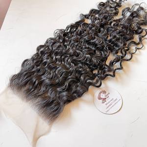 Frontal 13X4 13X6 Hd Lace Frontal,4x4 5X5 6X6 Transparent Lace Closure Deep Wave Frontal - Product Image 1