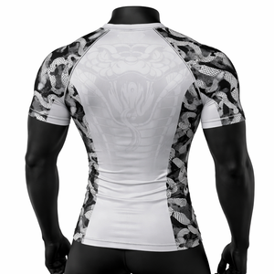 Camiseta de Compresión para Hombre, Secado Rápido, Ropa Deportiva para Gimnasio, Camiseta Deportiva de Manga Corta para Entrenamiento y Running, Ajuste Elástico - Product Image 2
