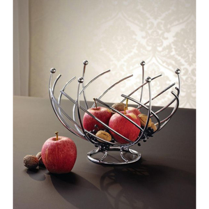 Cesta de almacenamiento de fruta fresca de nuevo diseño moderno, cesta de fruta de alambre de cobre de la mejor calidad para accesorios de cocina al precio más barato - Product Image 6