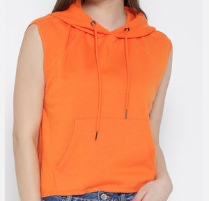 Sudadera informal de manga larga de invierno para mujer, Top con capucha y media cremallera y hombros caídos, sudaderas con capucha estampadas - Product Image 5