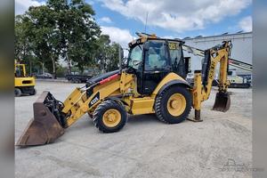 Retroexcavadora CAT usada genuina disponible para la venta/Retroexcavadora CAT con accesorios equipo agrícola motor granja - Product Image 2