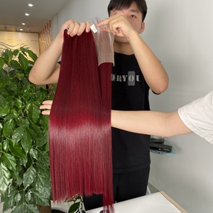 ผมต่อแบบมนุษย์บริสุทธิ์บริสุทธิ์100% เวียดนามไม่ผ่านกระบวนการผมตรงแบบไม่ผ่านกระบวนการผมเรมี่ยาวเกรด12 - Product Image 5