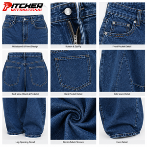 Jeans de Mezclilla para Mujer al por Mayor, Jeans Ajustados, Mezclilla Elástica para Minoristas de Ropa, Suministro al por Mayor de Marca Privada - Product Image 6