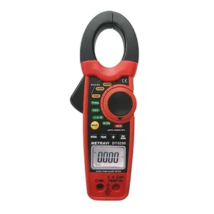 Metravi DT5250 Digital TRMS AC DC <b>Clamp</b> Meter Portable Multimeter for Accurate Current Voltage and Resistance Test - Product Image 1