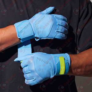 ถุงมือเบสบอลแบบมืออาชีพสำหรับผู้ใหญ่ถุงมือหนังแบบเต็มนิ้ว - Product Image 4