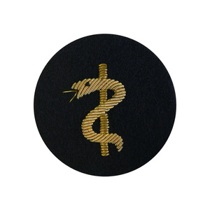 Custom Embroidered Sew-On Fabric Helmet <b>Badges</b> for Belgium Garment Use - Product Image 5