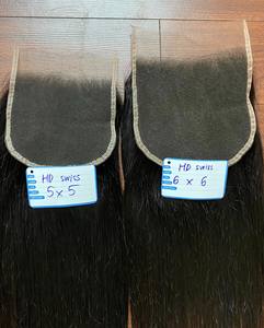 <b>Top</b> selling hd transparent lace 5x5 6x6 raw vietnamese virgin raw hair extensions for women wholesales price - Product Image 2