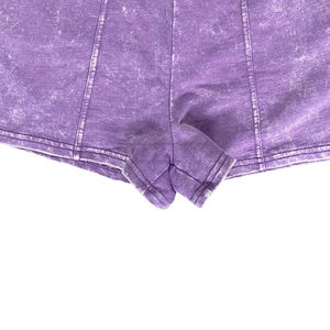 Best Top Quality Design Low Price Men and <b>Women</b> High Quality Made with Best Material Acid Washed <b>Shorts</b> in New Style - Product Image 3