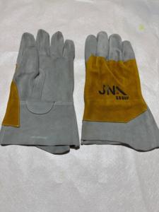 Gants de soudage industriels Tig en cuir résistant à la chaleur avec logo personnalisé Gants longs en cuir de travail pour four de cuisine BBQ Grill - Product Image 2