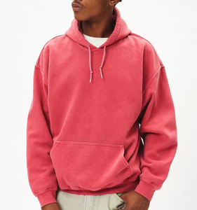 Sudadera con capucha estampada Fabricantes de algodón ligero Terry Fabric Impresión personalizada Ropa informal Sudadera con capucha al por mayor para hombres - Product Image 6