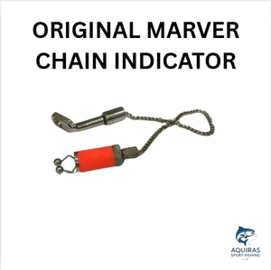 Indicateur de morsure de chaîne en marbre rouge durable accessoires de pêche de nuit en gros pour la pêche à la carpe chaîne en métal - Product Image 2