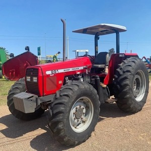 Tracteur Massey Ferguson MF 385 2WD 85 CV à faible consommation de carburant, équipé d'un auvent pour une utilisation tout-terrain - Product Image 3