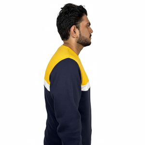 Sudadera Extra Grande para Hombre de Alta Calidad, 100% Algodón, con Logotipo Personalizado Estampado, Cuello Redondo, Gruesa, Básica - Product Image 4