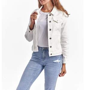 Nouveau style veste en jean pour femmes Streetwear confortable et respirant jean décontracté à bas prix pour garçons traitement tricoté - Product Image 1
