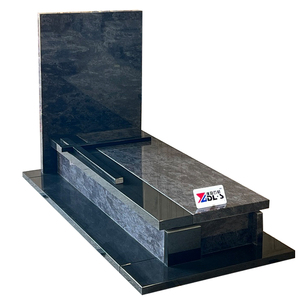 <span class=keywords><strong>Monument</strong></span> <span class=keywords><strong>funéraire</strong></span> en granit bleu Bahamas et noir de conception européenne <span class=keywords><strong>moderne</strong></span>, pierre tombale en croix à vendre - Product Image 1