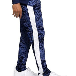 Conjunto Deportivo de 2 Piezas para Hombre, Chaqueta y Pantalones de Forro Polar con Cierre, Estilo Casual para Invierno - Product Image 2