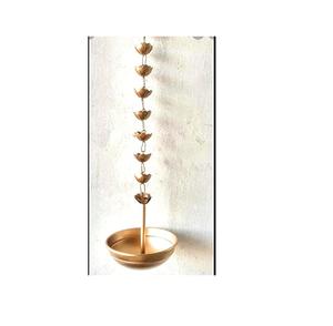 Dernier thème en laiton métal Diya indien matériau solide Design pour décoration festive Diwali Design de décoration de la maison au meilleur prix - Product Image 3