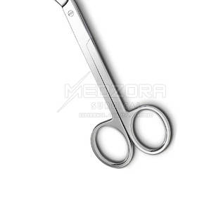 Ciseaux chirurgicaux manuels en acier inoxydable de haute qualité pour utilisation en laboratoire médical réutilisables et écologiques de qualité professionnelle - Product Image 5