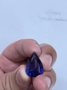Tanzanita Natural Color Azul Real de Alta Calidad, Forma de Pera, Gran Tamaño, 16.20 Quilates, Piedra Preciosa Suelta, Certificada por IGI, Tratada con Calor - Product Image 5