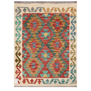 Tapis Kilim Maimana Afghanistan 116 X 85 cm, décoration murale - Product Image 1