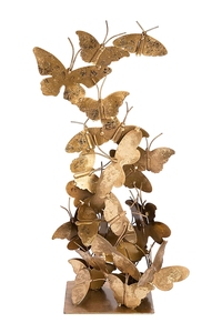 Wholesales 3D Objective Resin Animal Insect <b>Butterfly</b> Statue Sculpture for Tabletop Decor - Product Image 3