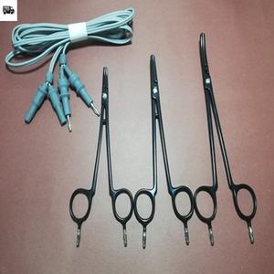 Pinza Bipolar Antiadherente para Sellado de Arterias de 6.5\", 7.5\" y 8.5\" con Pin de 4mm y Cable - Product Image 1