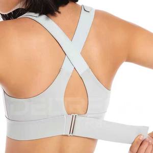Soutien-gorge de sport à séchage rapide et collants de gymnastique conçus sur mesure, équipement de fitness et de yoga extensible et respirant avec longue ligne - Product Image 4