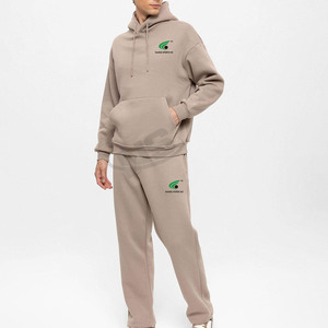 Survêtements à capuche respirants en polyester/coton personnalisés de haute qualité 2025 pour hommes – Vêtements de sport d'hiver pour la course et l'entraînement physique - Product Image 2
