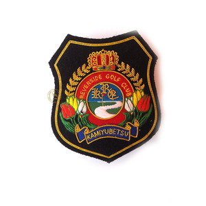 Meilleure vente personnalisé Lion Logo broderie Badges conception 3D perles de haute qualité fil de nickel matériel prix raisonnable - Product Image 6