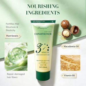 Mascarilla Capilar de Aceite de Batana Natural y Orgánico de Marca Privada de Fabricante, Acondicionador de Colágeno Nutritivo y Suavizante para Cabello Seco - Product Image 3