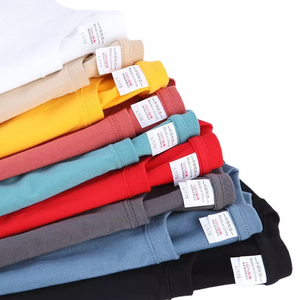 Camiseta de secado rápido para hombre, camisa de manga corta con estampado personalizado de Hip-Hop, 100% de algodón, color sólido, de verano - Product Image 2