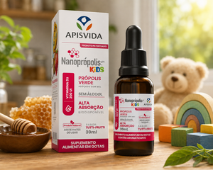 Apisvida Nanopropolis Extrait de Propolis Vert et Rouge Brésilien à Haute Absorption, Complément Alimentaire Nano 20ml avec compte-gouttes - Product Image 4