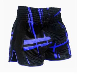 Vente en gros de shorts de boxe de muay-thaï double couche EVA personnalisés de haute qualité pour hommes et femmes SI-BS-027 de fitness MMA durables et écologiques - Product Image 1