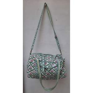 Jaipur imprimé matelassé léger coton sac de sport grand transport voyage week-end Sport Design cousu à la Machine facile à transporter Durable - Product Image 1