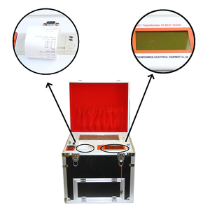 Equipo de Prueba Eléctrica Portátil Tipo Maletín para Medir la Tensión de Ruptura del Aceite Aislante Industrial BDV - Product Image 6