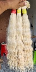 Cheveux blonds indiens cheveux blonds soyeux cheveux blonds trame cheveux blonds cheveux blonds bonne qualité cheveux blonds - Product Image 5