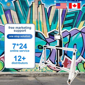 Kính vạn hoa 2024 3D máy in UV in tường tự động cho quảng cáo tường đề can máy in phun máy sơn - Product Image 1