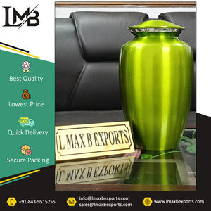 Bulk Quantity Manufacturer of Metal <b>Funeral</b> <b>Supplies</b> Cremation Urns Adult Cremation Aluminium Urns for Human Ashes From India - Product Image 3