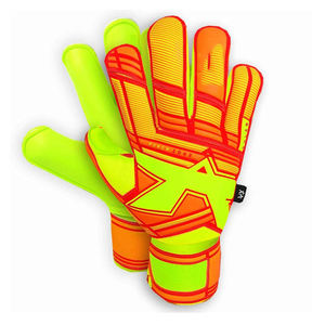 Gants de gardien de but en Latex Grip de haute qualité Silicone imprimé paume sécurité poignet couvert gants de football robustes de qualité supérieure - Product Image 5