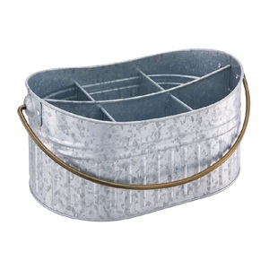 Metal Galvanized Over Sink <b>Dish</b> Drying Rack Drainer Shelf For Kitchen Supplies Counter <b>Utensils</b> Holder - Product Image 5