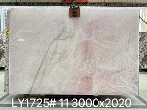 Mesa de Centro de Ónix Rosa Translúcido con Base de 100*100*30cm, Diseño de Mesa Cuadrada de Piedra de Ónix Rosa Retroiluminada - Product Image 6